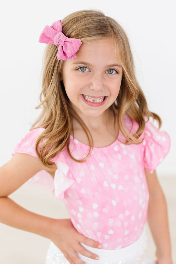 shine-bright-s-s-flutter-sleeve-leotard Mila &  Rose - Sophia's Style-Shine Bright S/S Flutter Sleeve Leotard-6-12M--1